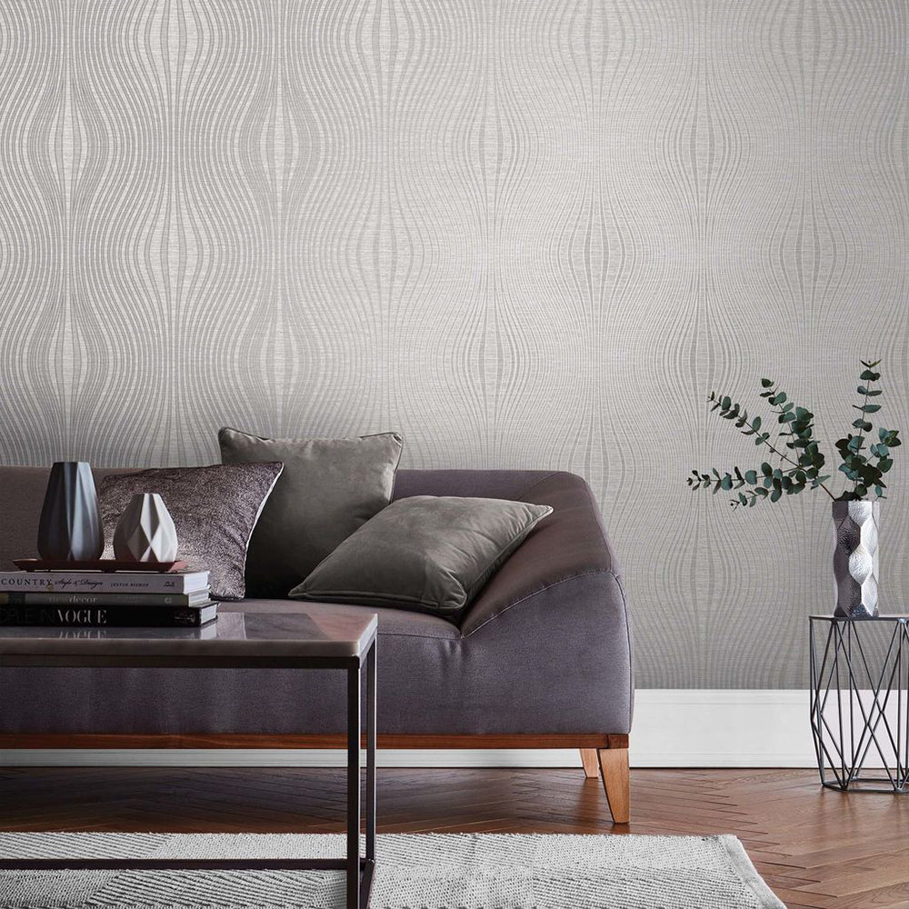 View Graham & Brown Wallpaper Hourglass Calm Removable Wallpaper_2