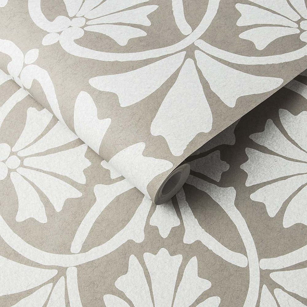 Purchase Graham & Brown Wallpaper Thrones Chalk and Taupe Removable Wallpaper_3