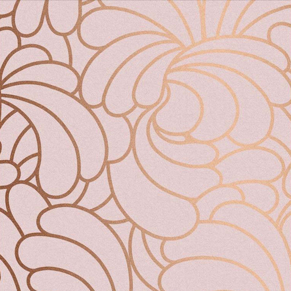 Find Graham & Brown Wallpaper Bananas Copper Blush Removable Wallpaper