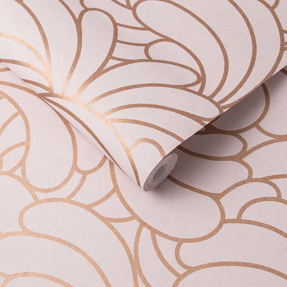 Find Graham & Brown Wallpaper Bananas Copper Blush Removable Wallpaper_3