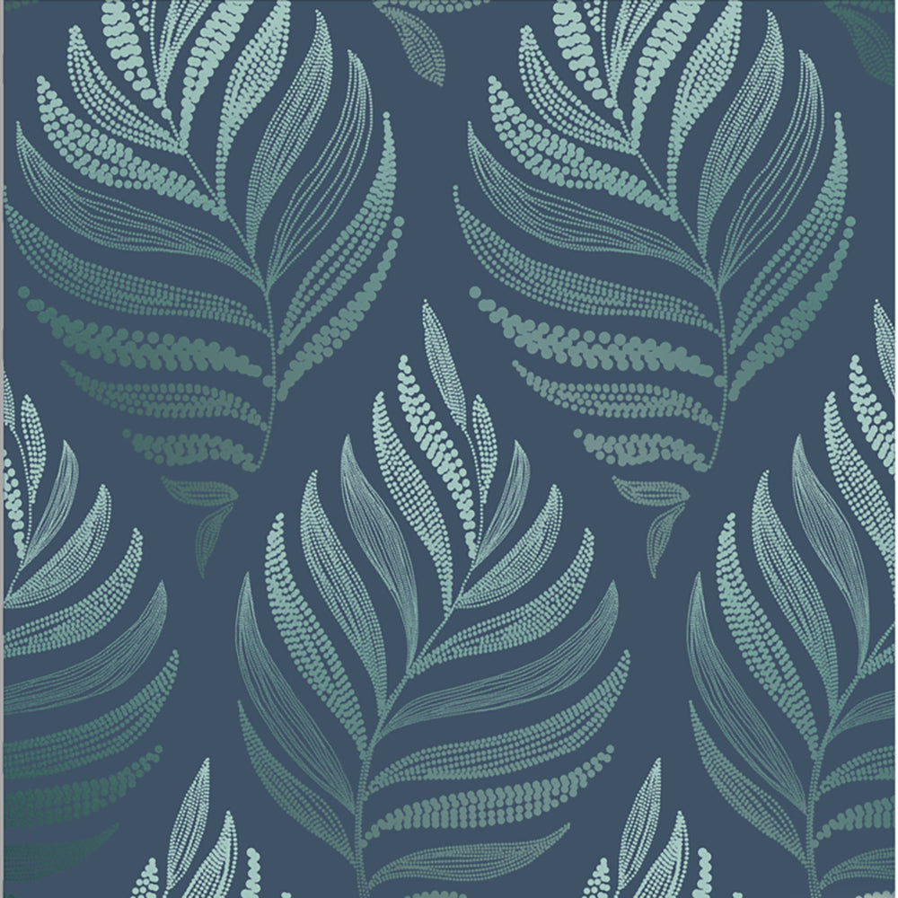 View Graham & Brown Wallpaper Botanica Teal Removable Wallpaper