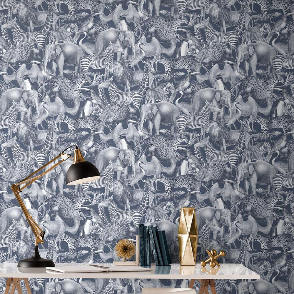 Shop Graham & Brown Wallpaper Kingdom Gecko Removable Wallpaper_2