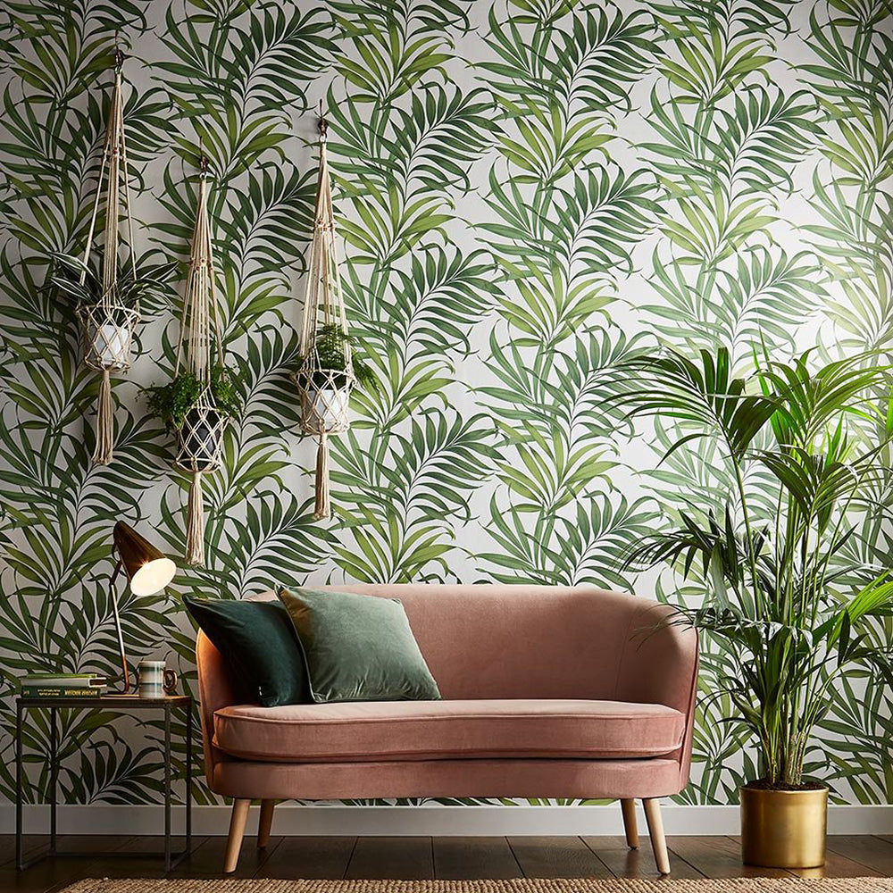 Purchase Graham & Brown Wallpaper Yasuni Lush Green Removable Wallpaper_2