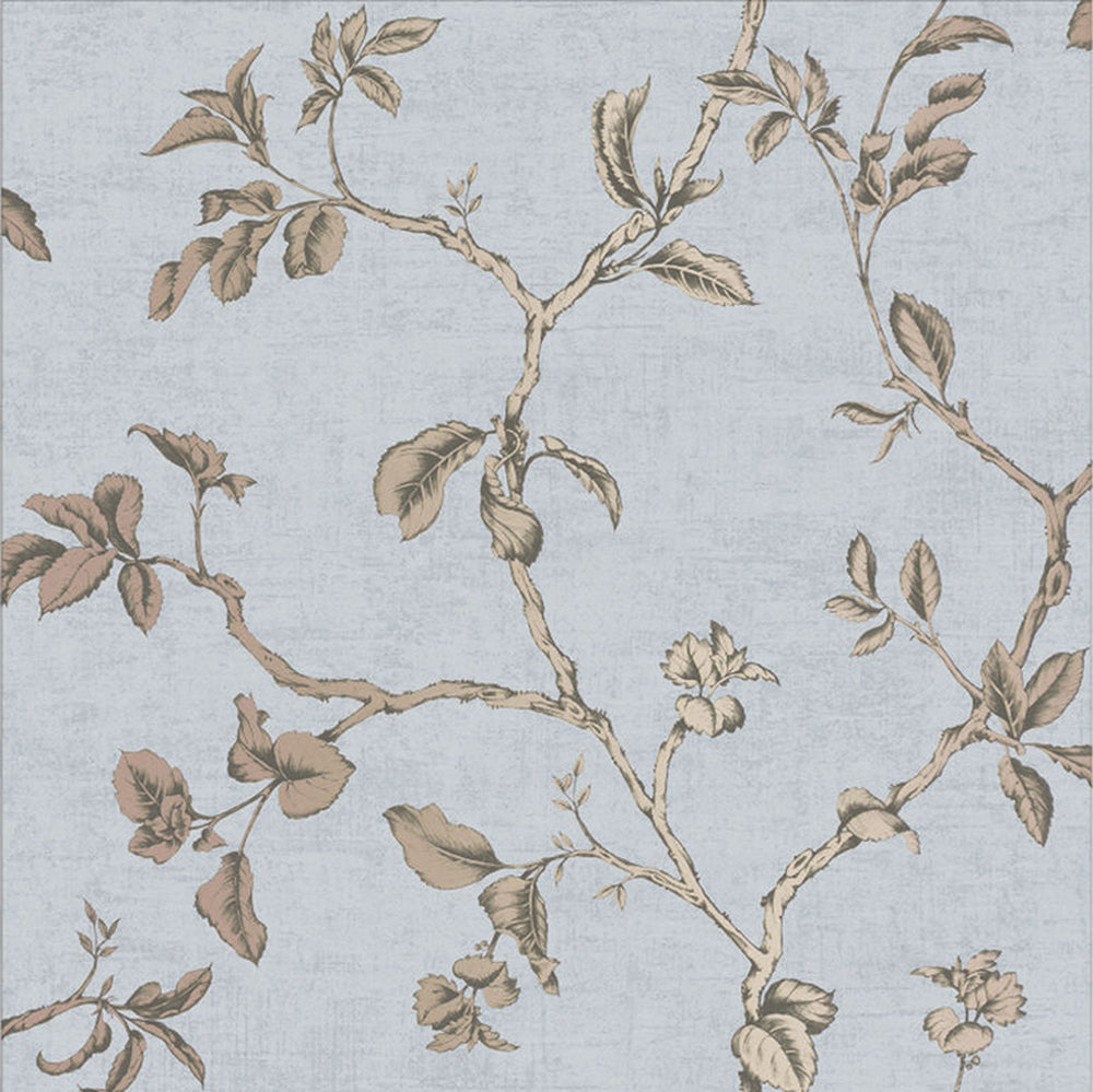 Acquire Graham & Brown Wallpaper Twining Powder Blue Removable Wallpaper