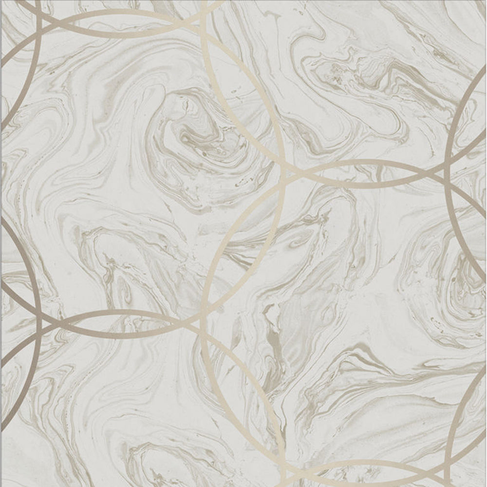 Order Graham & Brown Wallpaper Aqueous Geo Taupe Removable Wallpaper