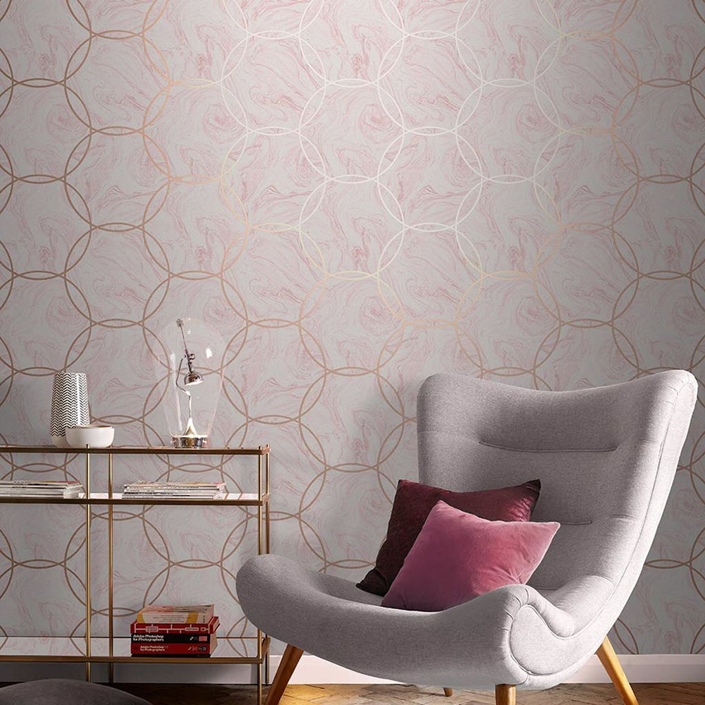 Looking for Graham & Brown Wallpaper Aqueous Geo Quartz Removable Wallpaper_2