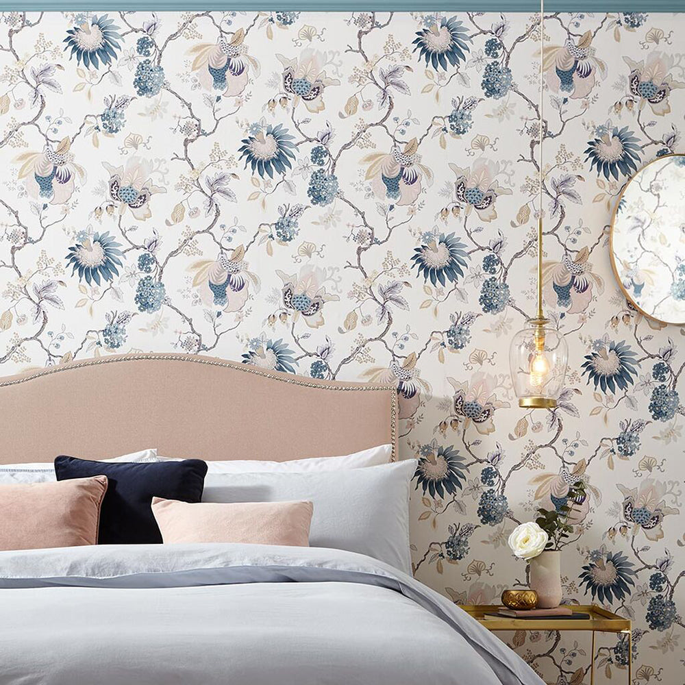 Search Graham & Brown Wallpaper Bordado Dusk Removable Wallpaper_2