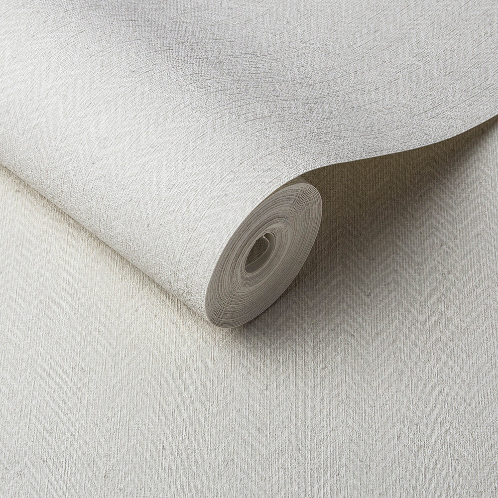 Find Graham & Brown Wallpaper Herringbone Texture Ecru Removable Wallpaper_3
