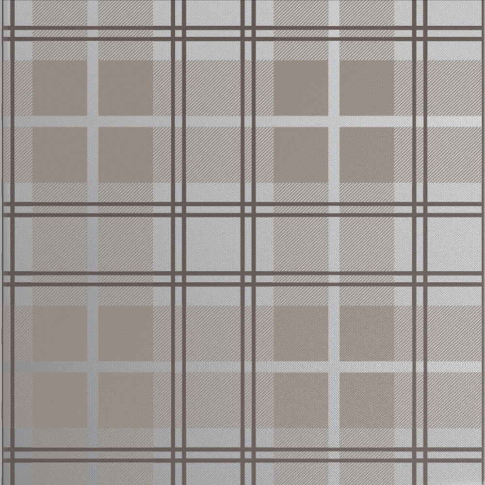 Shop Graham & Brown Wallpaper Tartan Earth Removable Wallpaper