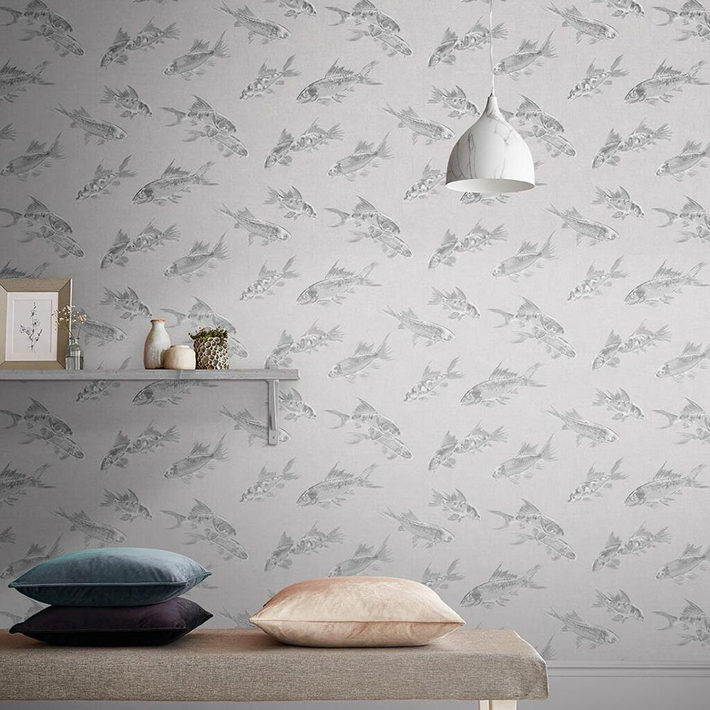 Save on Graham & Brown Wallpaper Flow Mist Removable Wallpaper_2