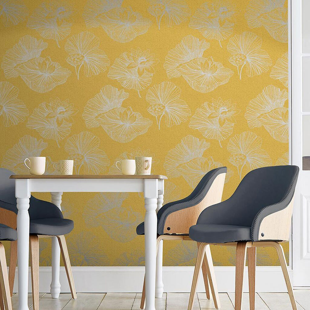 Select Graham & Brown Wallpaper Lotus Summer Removable Wallpaper_2