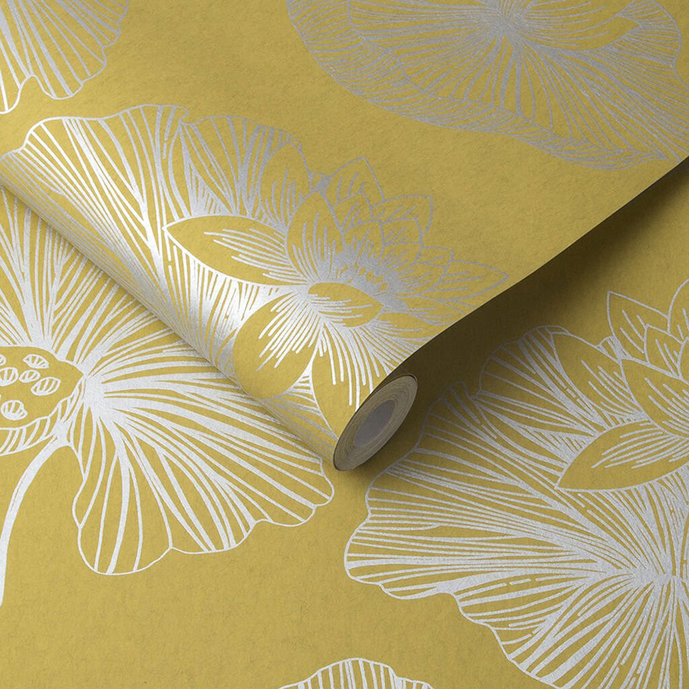 Select Graham & Brown Wallpaper Lotus Summer Removable Wallpaper_3