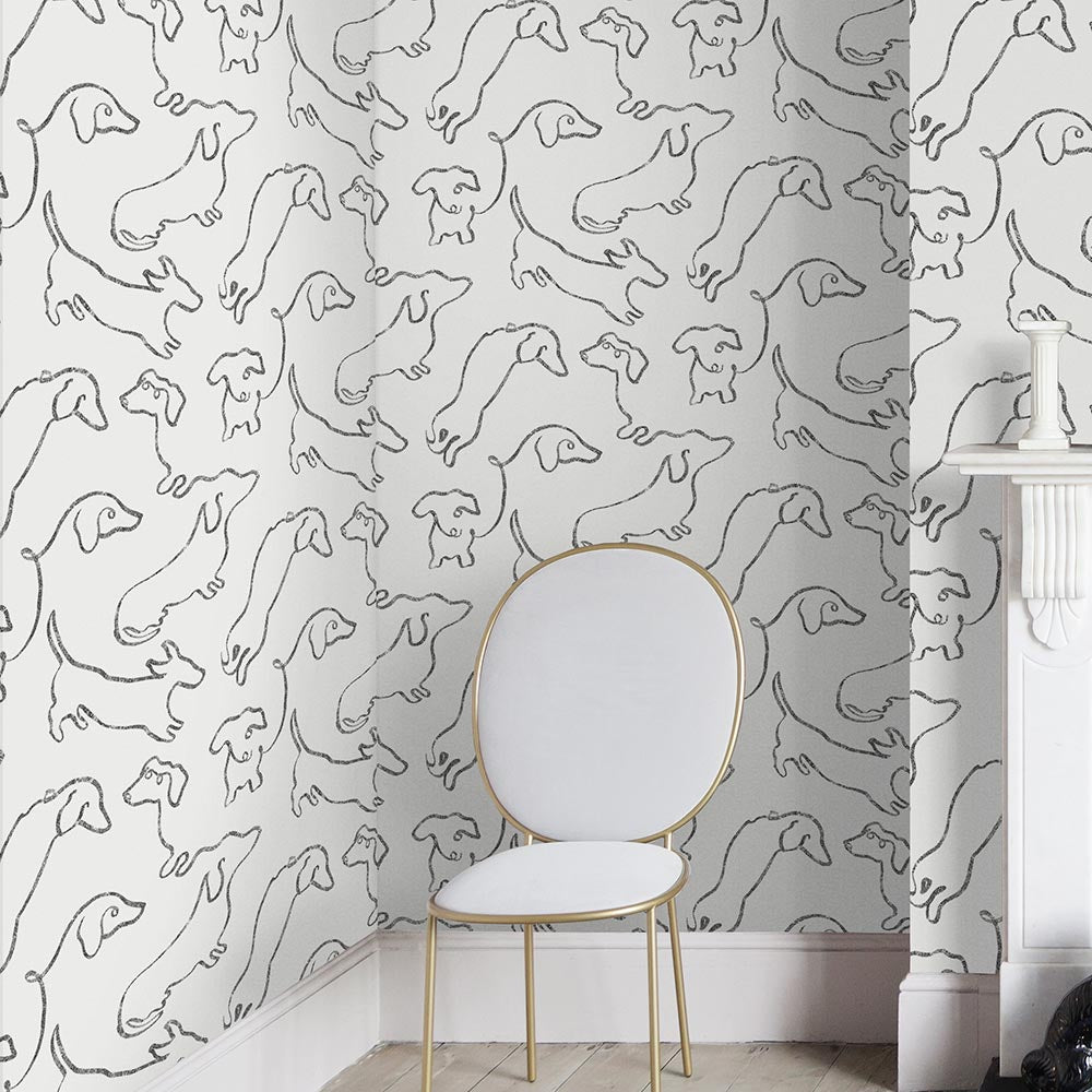 Order Graham & Brown Wallpaper Buckley Monochrome Removable Wallpaper_2