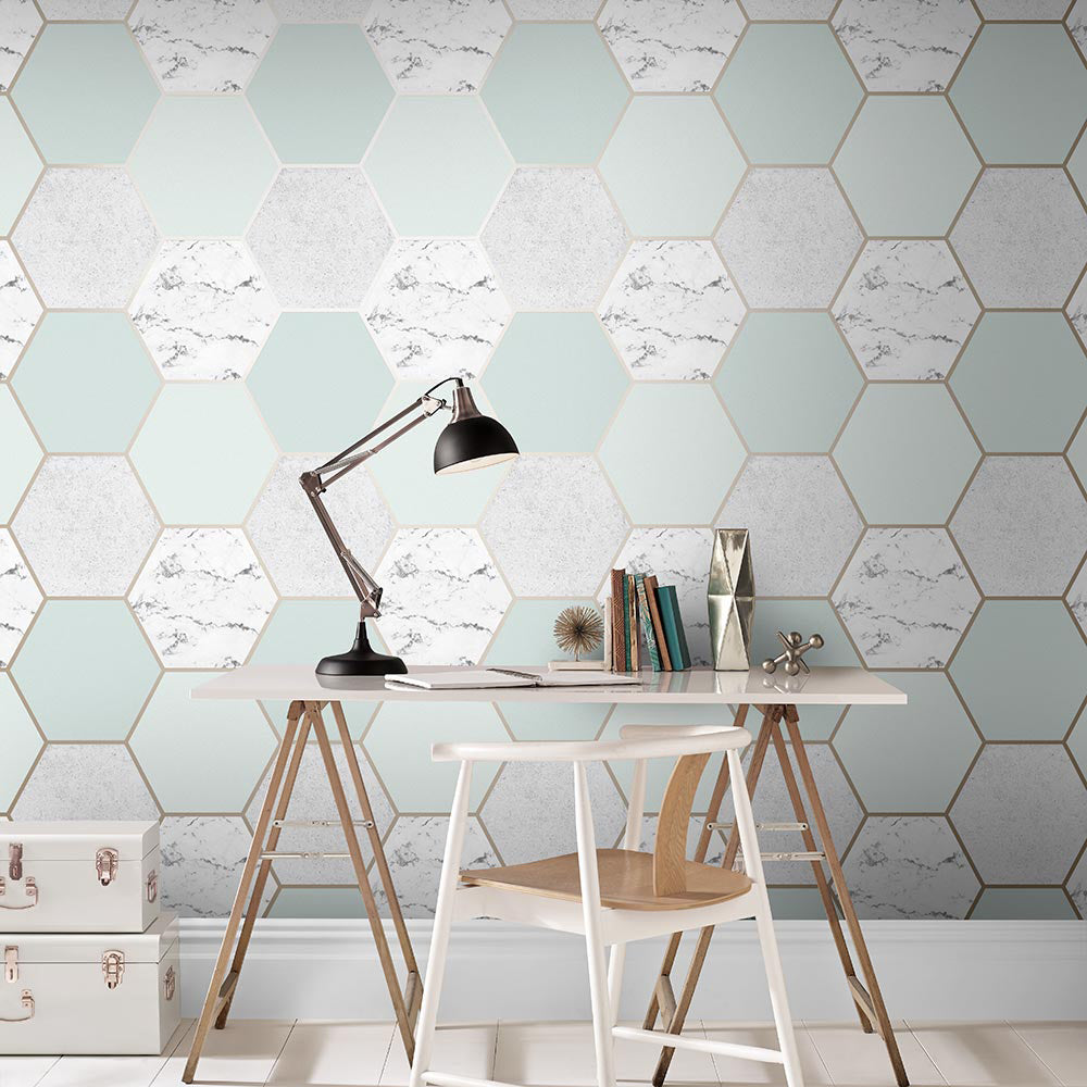 Looking for Graham & Brown Wallpaper Earthen Mint Removable Wallpaper_2