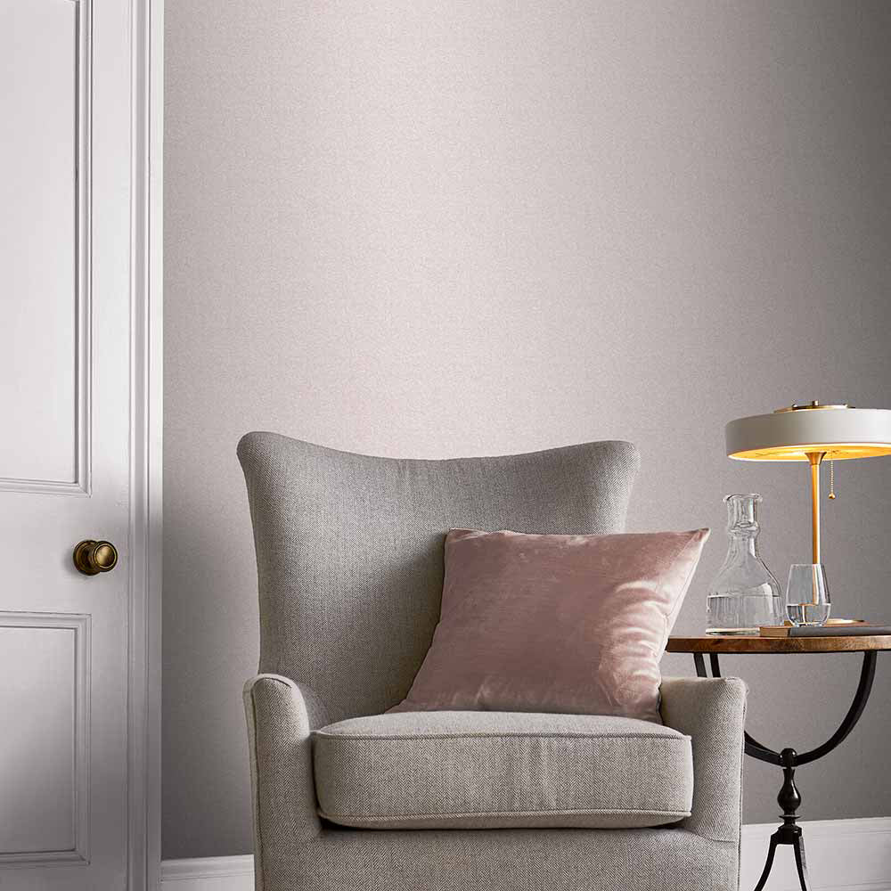 Shop Graham & Brown Wallpaper Lagom Rose Plain Removable Wallpaper_2