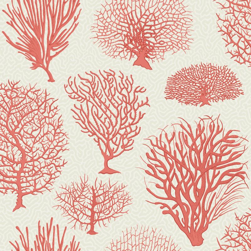 Select 107/2011 Cs Seafern Coral By Cole and Son Wallpaper