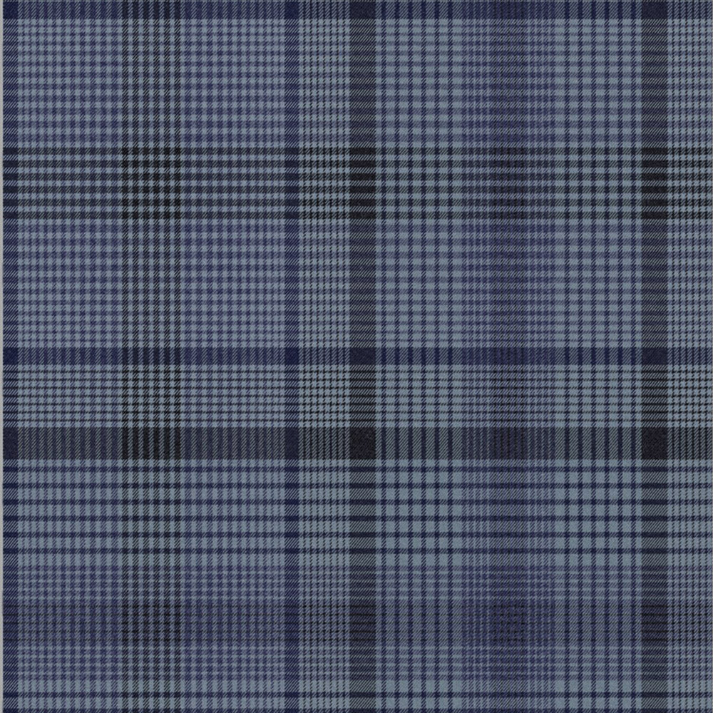 Purchase Graham & Brown Wallpaper Heritage Plaid Blue Removable Wallpaper