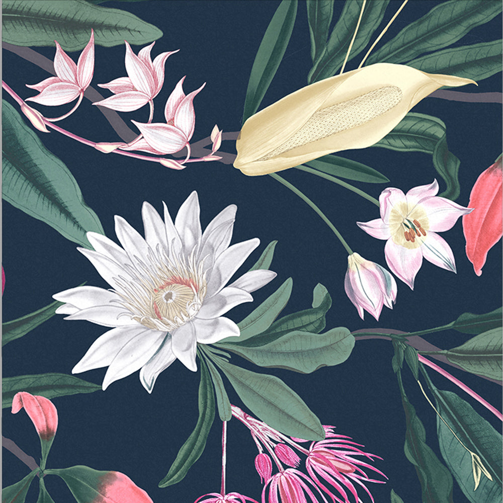 Order Graham & Brown Wallpaper Paradise Midnight Removable Wallpaper