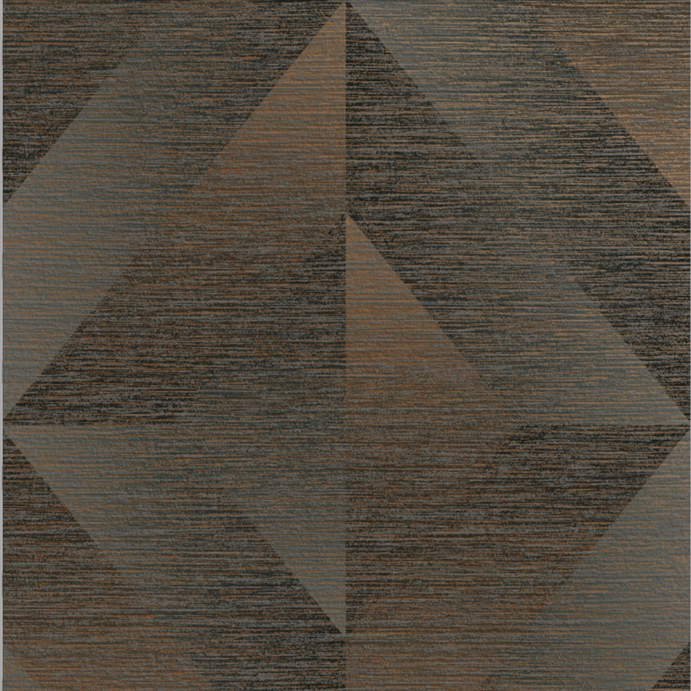 Purchase Graham & Brown Wallpaper Atelier Geo Bronze Removable Wallpaper