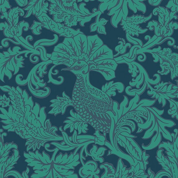 Search 108/1005 Cs Balabina Midnight And Jade By Cole and Son Wallpaper