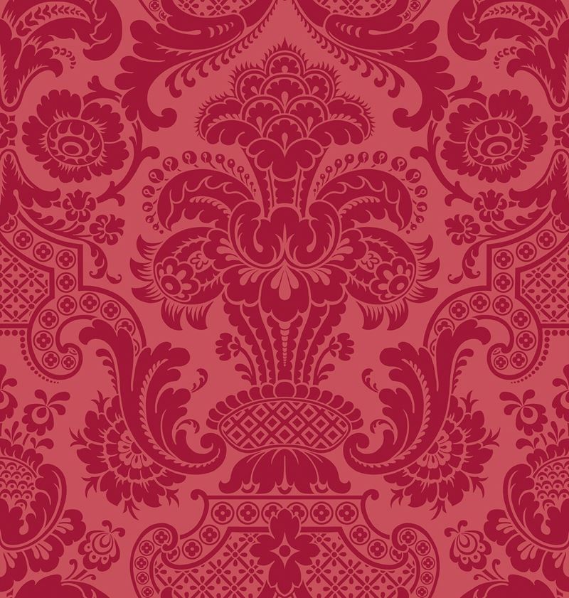 Acquire 108/3014 Cs Petrouchka Red By Cole and Son Wallpaper