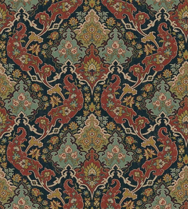 Shop 108/8040 Cs Pushkin Multi Coloured By Cole and Son Wallpaper