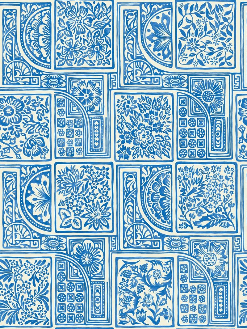 Looking for 108/9045 Cs Bellini Blue And White By Cole and Son Wallpaper