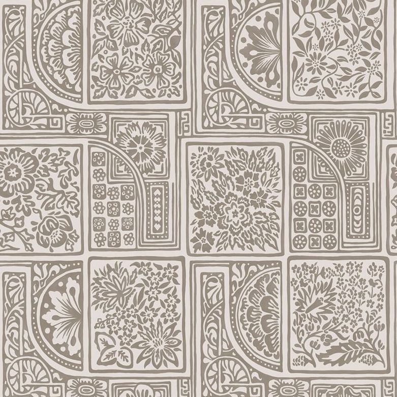 Shop 108/9048 Cs Bellini Stone And Gilver By Cole and Son Wallpaper