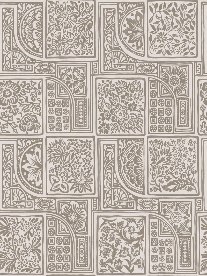 Select 108/9048 Cs Bellini Stone And Gilver By Cole and Son Wallpaper
