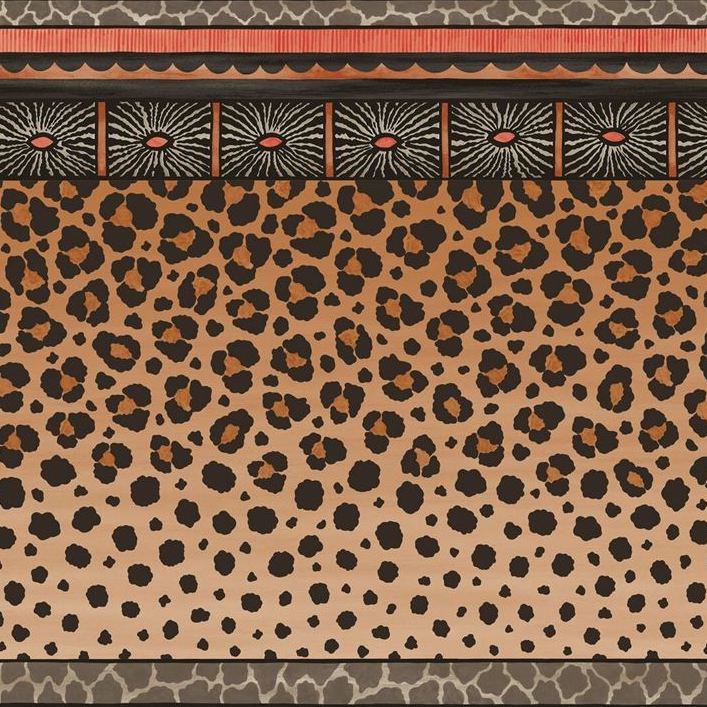 Purchase 109/13060 Cs Zulu Border Red And Brown By Cole and Son Wallpaper