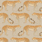 Buy 109/2010 Cs Leopard Walk Stone And Orange By Cole and Son Wallpaper