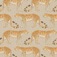 Purchase 109/2010 Cs Leopard Walk Stone And Orange By Cole and Son Wallpaper