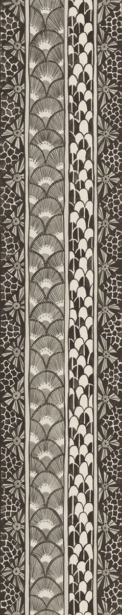 Find 109/5025 Cs Ardmore Border Black And White By Cole and Son Wallpaper