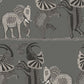 Purchase 109/8039 Cs Safari Dance Charcoal Black And White By Cole and Son Wallpaper