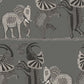 Purchase 109/8039 Cs Safari Dance Charcoal Black And White By Cole and Son Wallpaper