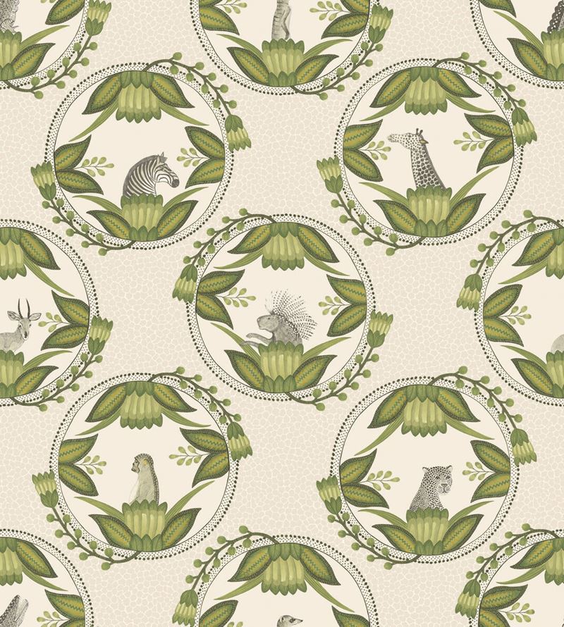 Looking for 109/9041 Cs Ardmore Cameos Stone And Green By Cole and Son Wallpaper
