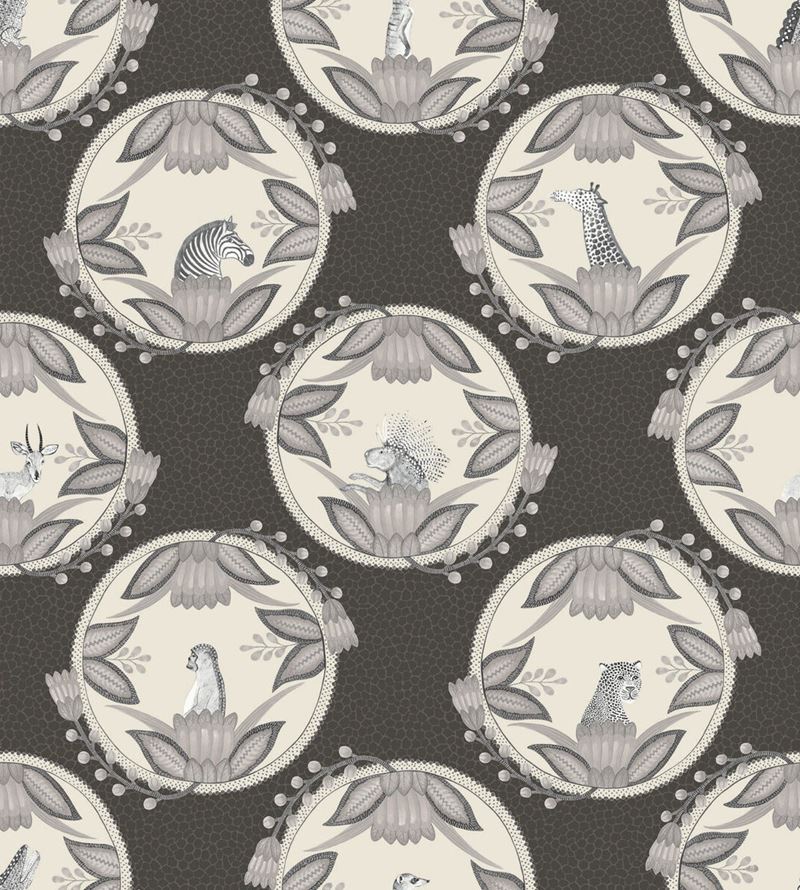 Save on 109/9043 Cs Ardmore Cameos Black And White By Cole and Son Wallpaper