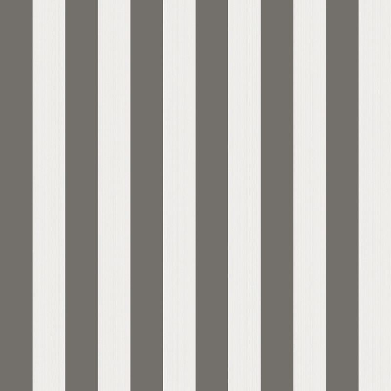 Acquire 110/3016 Cs Regatta Stripe Black White Linen By Cole and Son Wallpaper