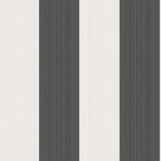 Order 110/4025 Cs Jaspe Stripe Black  White By Cole and Son Wallpaper