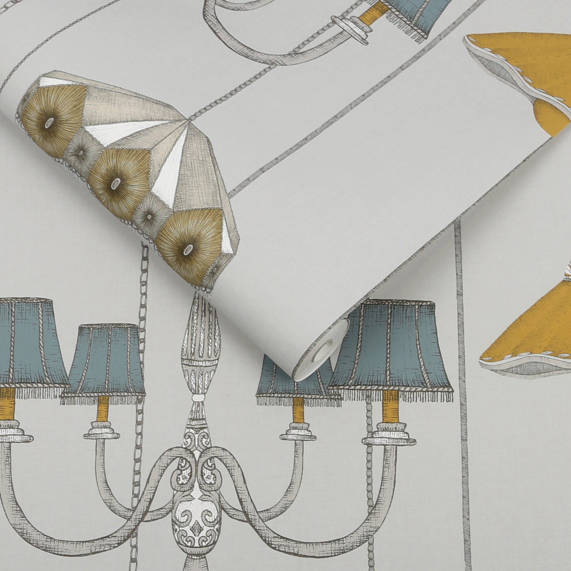 Shop Graham & Brown Wallpaper Drawing Room Grey Removable Wallpaper_3