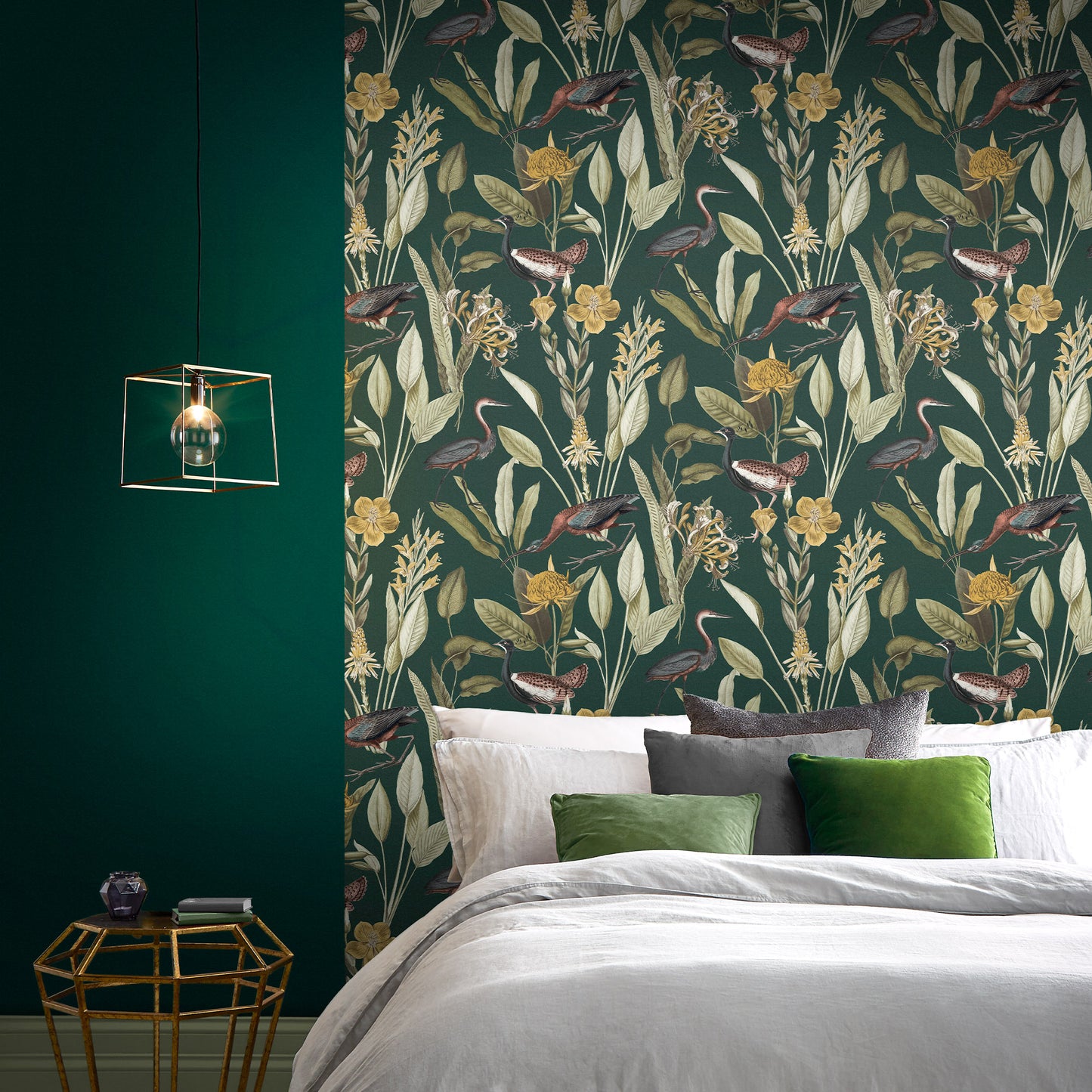 Buy Graham & Brown Wallpaper Glasshouse Green Removable Wallpaper_2