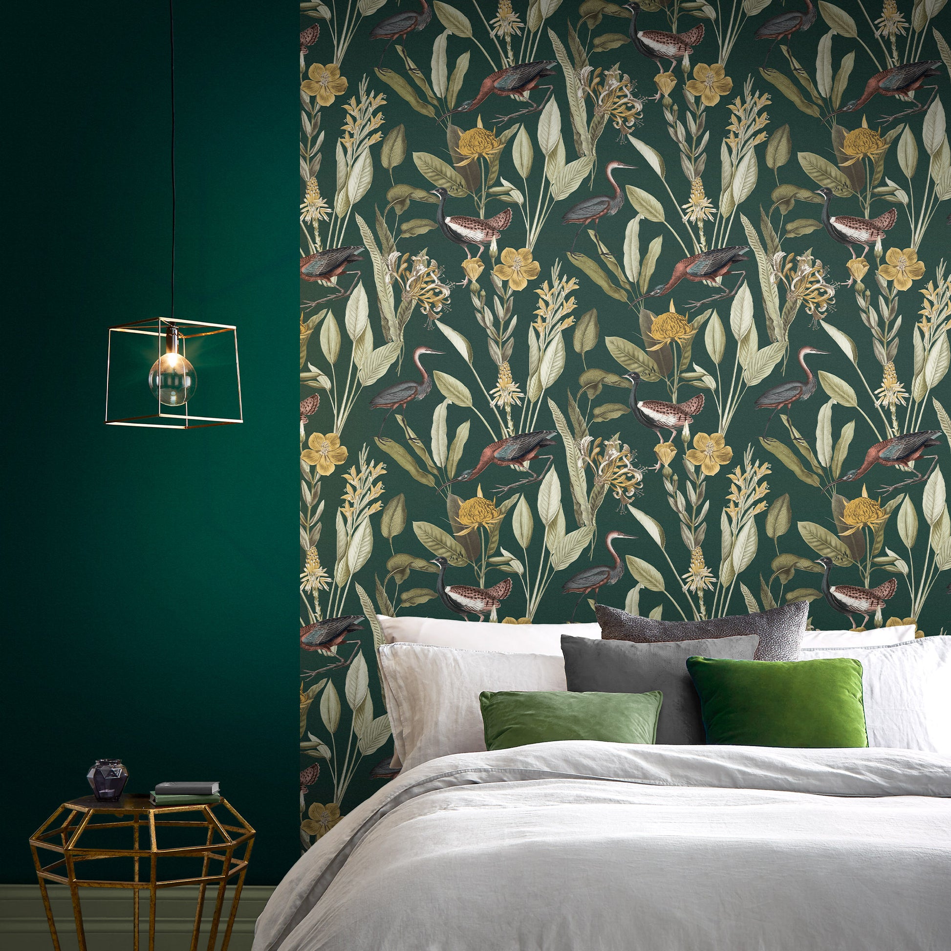 Buy Graham & Brown Wallpaper Glasshouse Green Removable Wallpaper_2