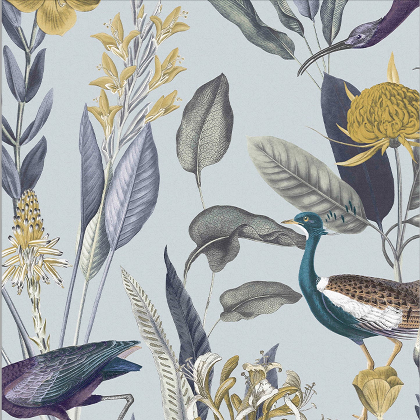 Purchase Graham & Brown Wallpaper Glasshouse Soft Grey Removable Wallpaper