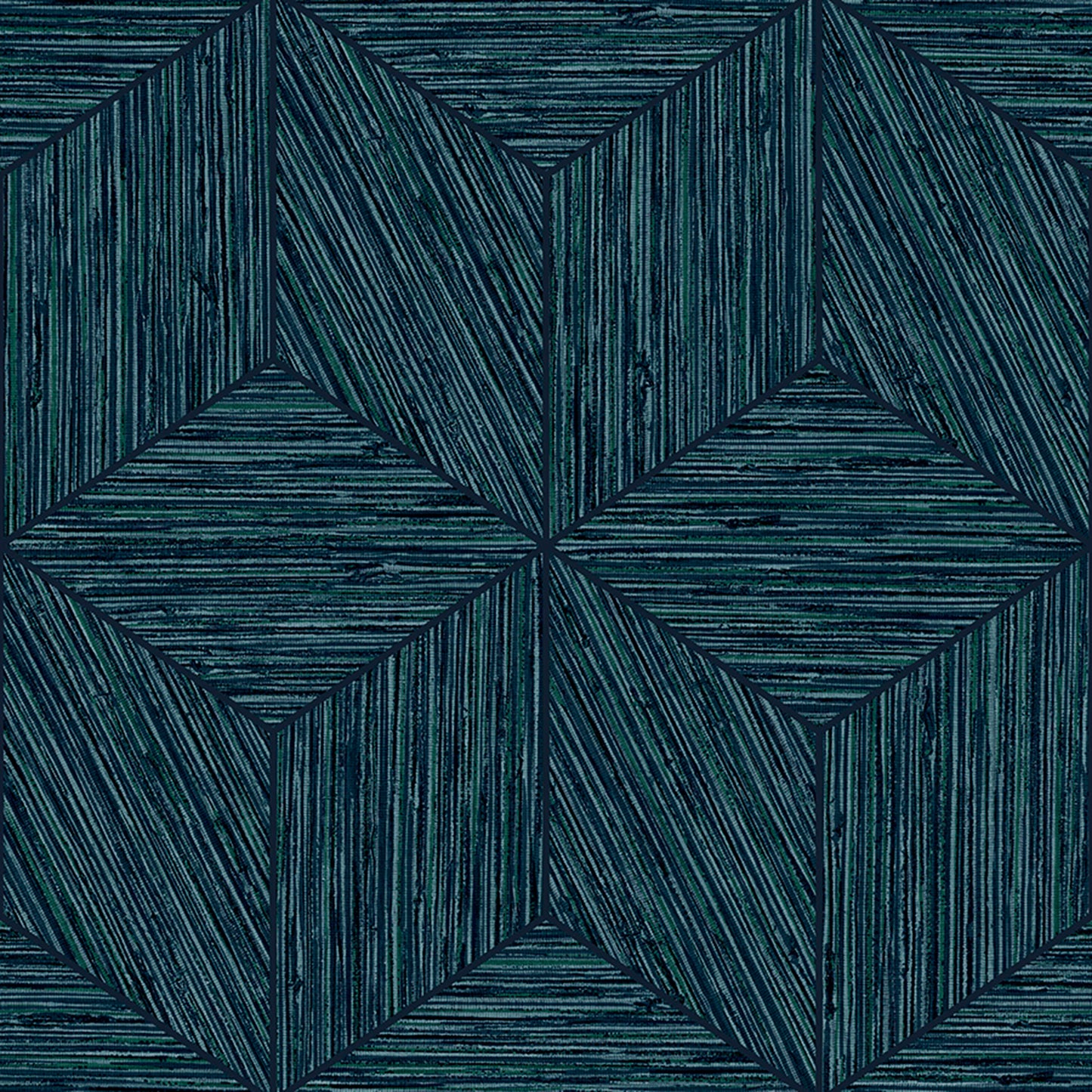 Purchase Graham & Brown Wallpaper Grasscloth Geo Teal Removable Wallpaper