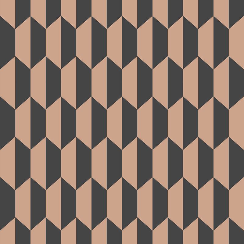 Buy 112/5022 Cs Petite Tile Charcoal Bronze By Cole and Son Wallpaper