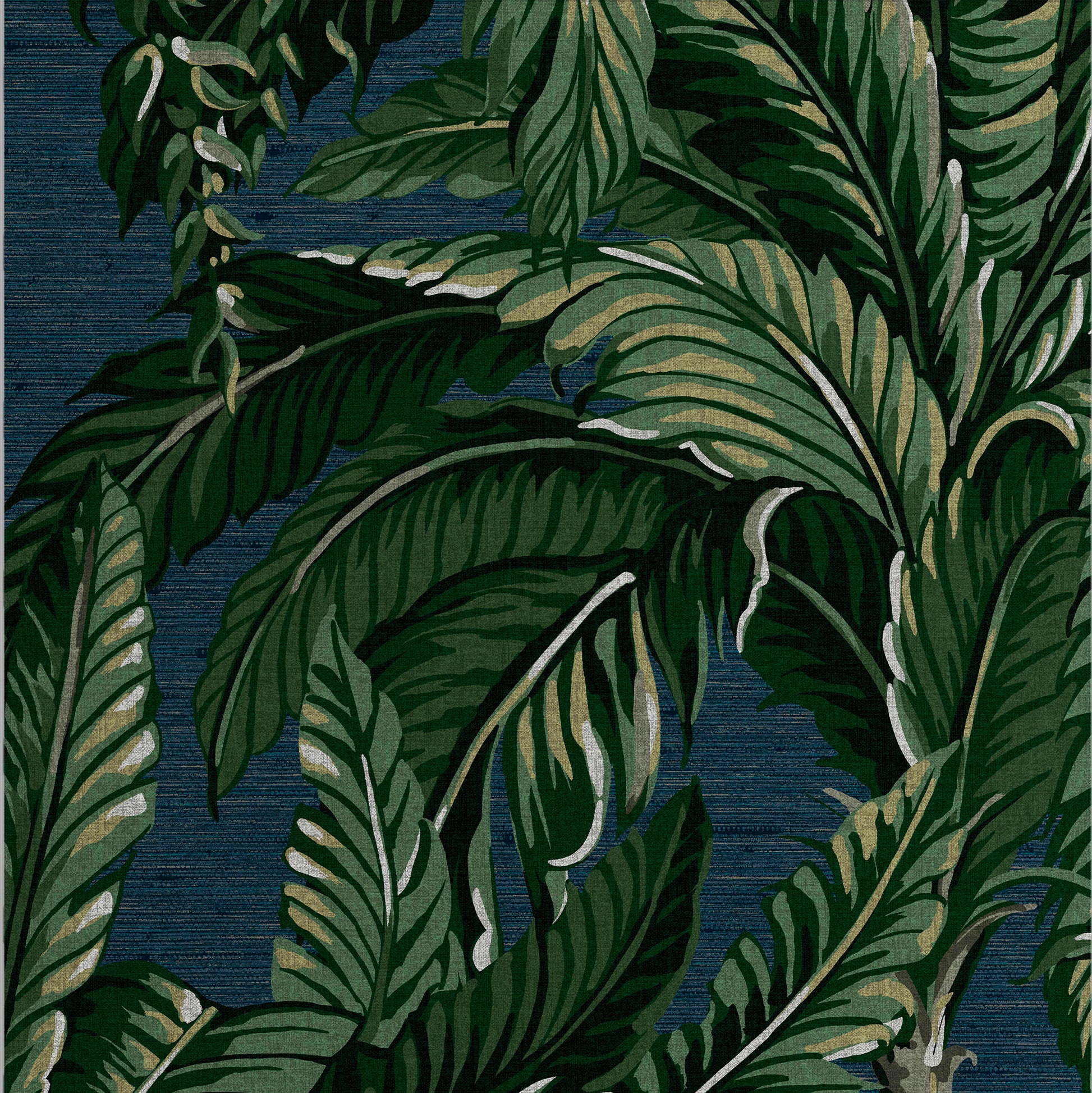 Order Graham & Brown Wallpaper Daintree Palm Midnight Removable Wallpaper