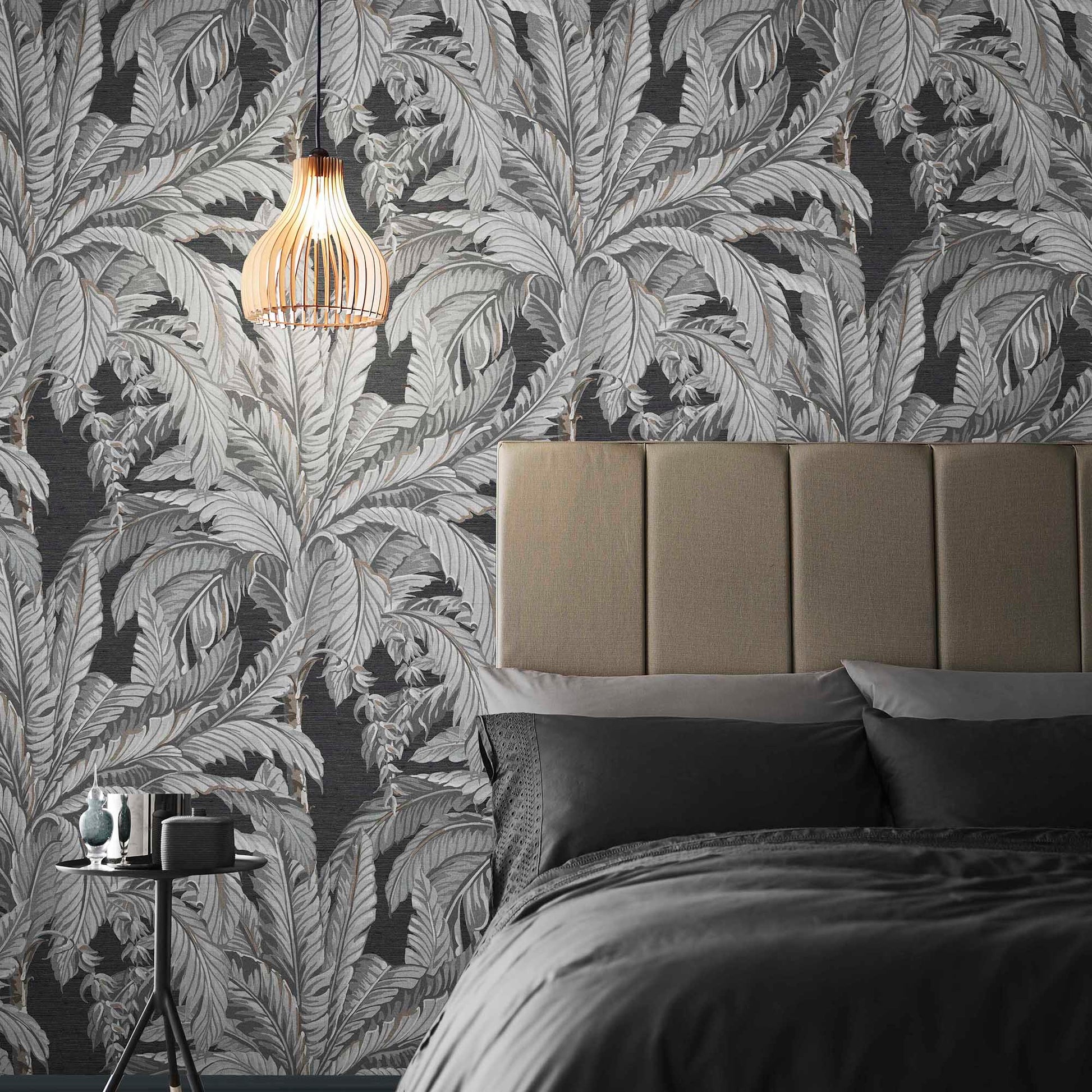 Looking for Graham & Brown Wallpaper Daintree Palm Sterling Removable Wallpaper_2