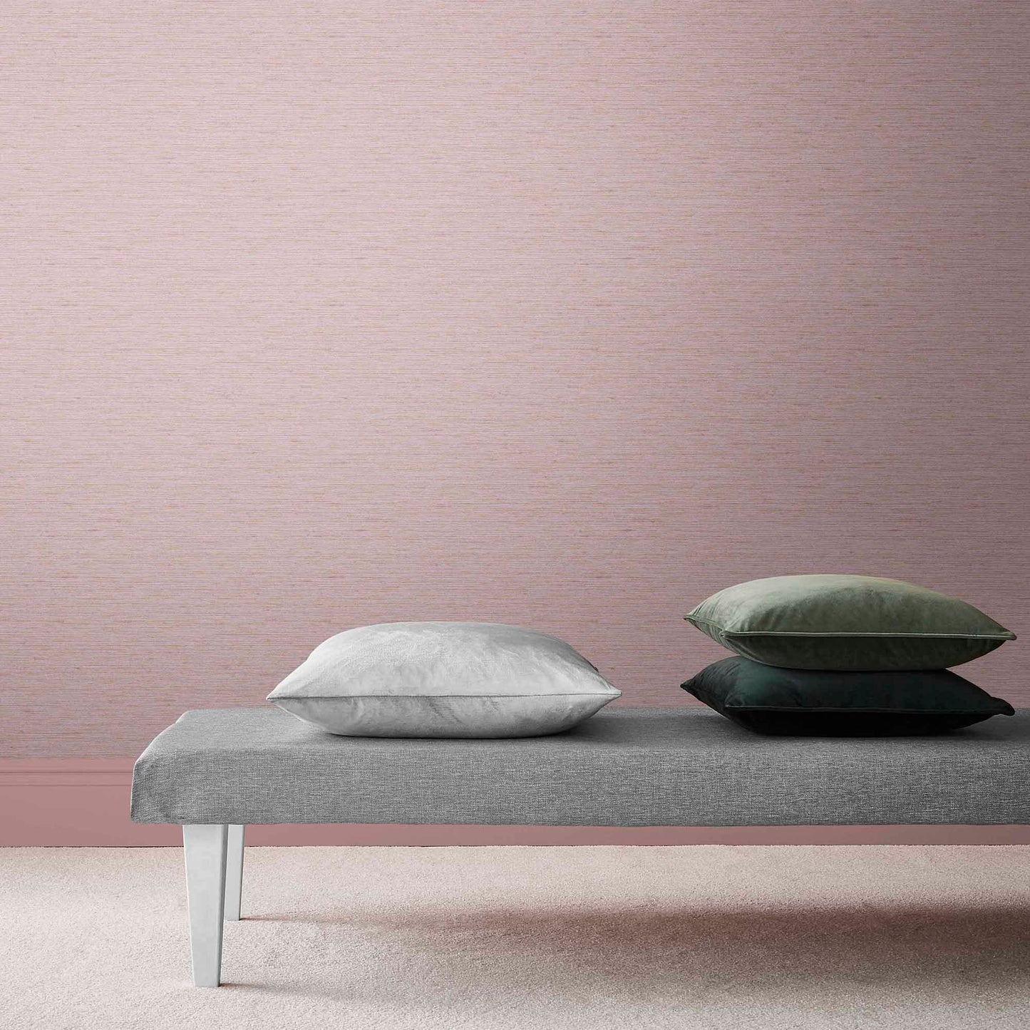 Save on Graham & Brown Wallpaper Silk Texture Blush Removable Wallpaper_2