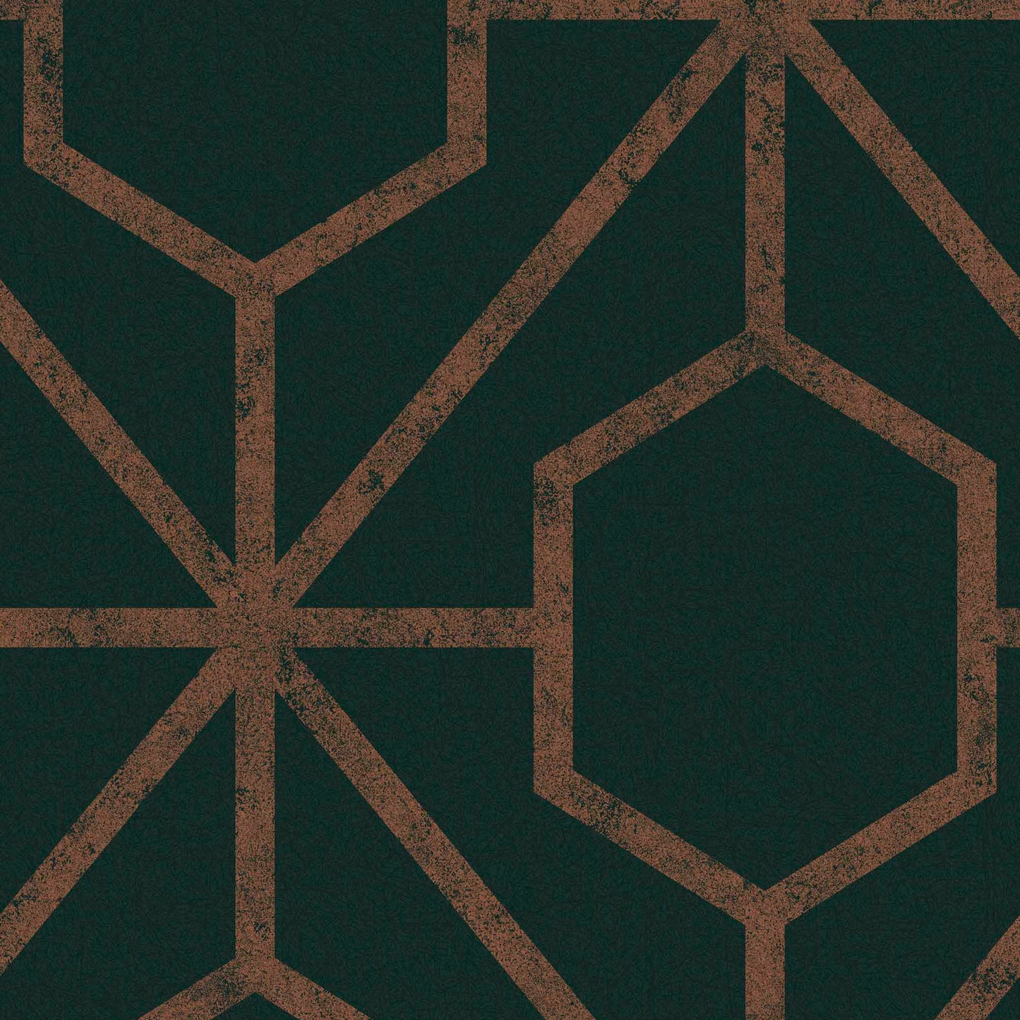 View Graham & Brown Wallpaper Rinku Green and Copper Removable Wallpaper