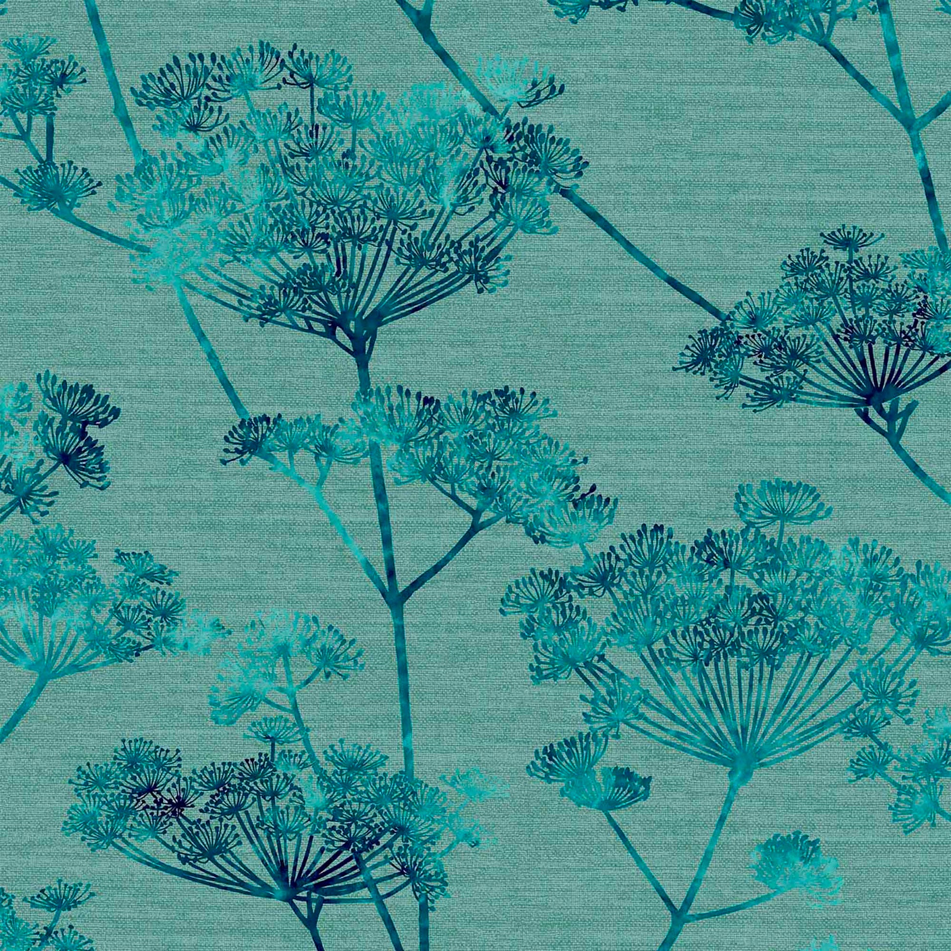 Search Graham & Brown Wallpaper Hortus Teal Removable Wallpaper